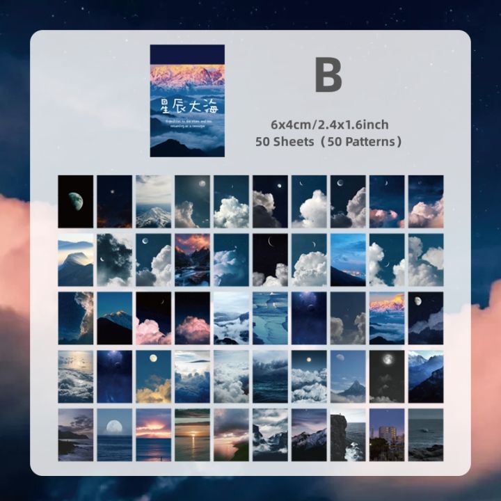 %E3%80%90Best%20value%20for%20money%E3%80%91%20RHS%20Online%2050PCS%20Star%20Story%20Series%20Stickers%20Diary%20Journaling%20Decorative%20Crafts%20Scrapbooking%20DIY%20Sticker%20Book%20-%20Image%204