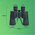 Moge 10x50mm High-power HD Low-light Night Vision Large Eyepiece Ultra-Far Binoculars Non-infrared 1000 Telescope. 