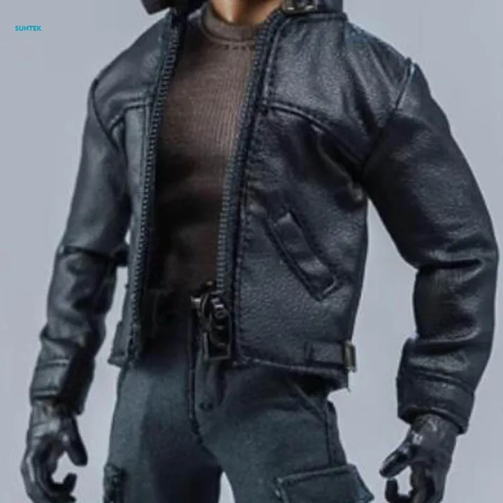 1/12%20Trendy%20Male%20Jacket%20Miniature%20Clothing%20for%206"%20Male%20Figures%20Doll%20Model%20-%20Image%203