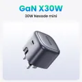 【20W 30W GaN】UGREEN Fast Charger 20W 30W GaN Charger PD Fast USB Type C Charger USB C PD3.0 QC3.0 Quick Charging For Samsung Galaxy S24+ S24 Ultra/A iPhone 16 15 Max Pro Xiaomi 15 14 Pro Redmi K70 60 Pro HONOR 100 Pro 90 GT. 