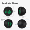 Universal Car HUD Head Up Display GPS Speedometer with Speed, Overspeed Warning, Mileage Measurement, Fatigue driving reminder for  All Vehicle. 