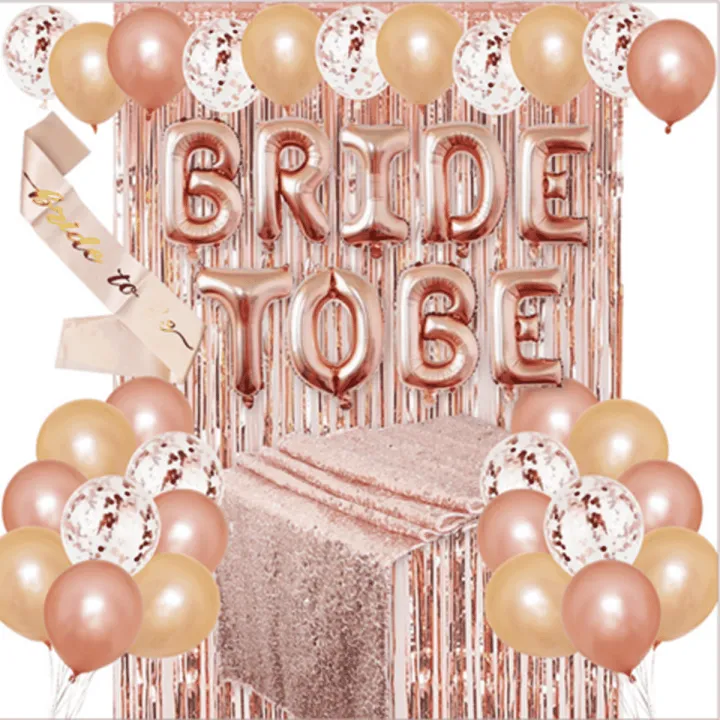 Bride To Be full deco set