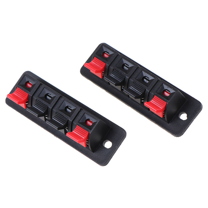 2Pcs%204%20Positions%20Spring%20Connector%20Terminal%20Audio%20Speaker%20Terminals%20Wiring%20Clip%20-%20Image%203