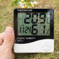 【FOOT SOFA】HTC-1 HTC-2 TPM-10 High Quality LCD Electronic Digital Indoor Outdoor Thermometer Hygrometer Temperature Humidity Meter. 