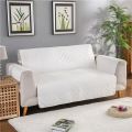 Couch Coat Convenient Reversible Sofa Cover Waterproof Sofa Cover Sofa Protector ( Large -92 inches ). 