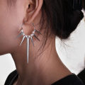 Rivet Hoop Earrings Cool Hip Hop Earrings for Women Jewelry Punk Korean Grunge Rock Accessories Earrings. 