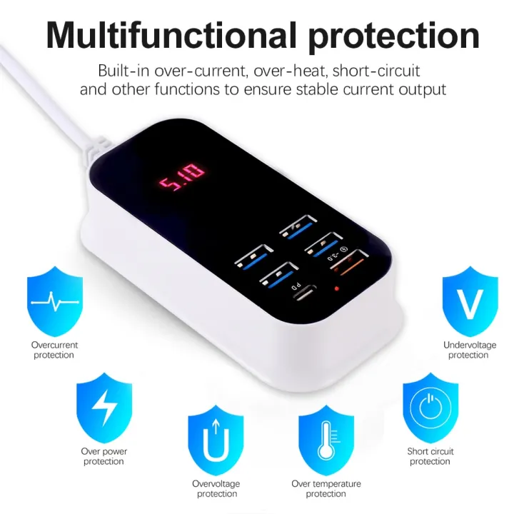 6%20Port%20PD%2030W%20USB%20Charger%20HUB%20LED%20Display%20Multi%20USB%20Charging%20Station%20Dock%20Universal%20Mobile%20Phone%20Desktop%20Wall%20Home%20EU%20UK%20US%20Plug%20-%20Image%204