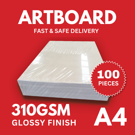 A4 Size Art Board 310 GSM 100/50/20/10 PCS