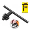 Drill Chuck Key - 3/8"-10mm - Black. 
