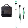 Quartz Clock Movement Mechanism Hour Minute Second Needle Green Luminous Hand DIY Wall clock Tools Parts. 
