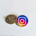 Smart Pins NFC Epoxy Scannable Lapel Pins. 