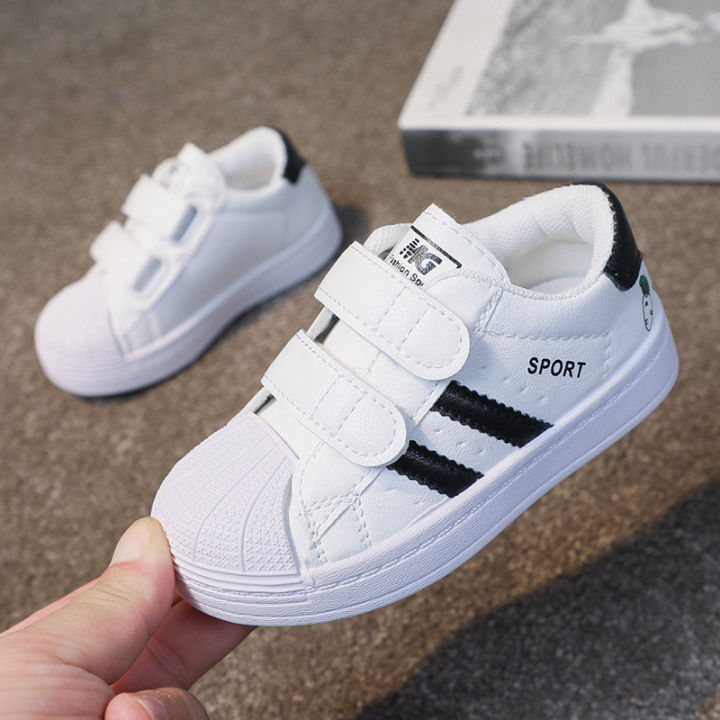 Kids%20Sneakers%20Boys%20Shoes%20Casual%20Flexible%20Fashion%20Cheap%20Everyday%20Use%20Toddler%20Shell%20toe%20sports%20white%20shoes%20-%20Image%205