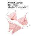 y Bra Fine Workmanship y Mini Bra Matching Underpant. 
