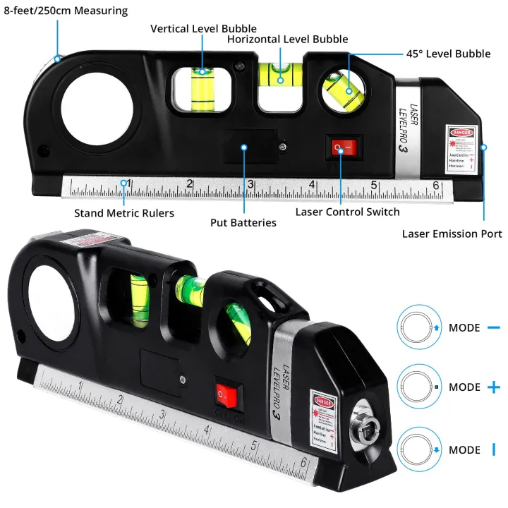 Multipurpose%20Laser%20Ruler%20Laser%20Level%20and%20Spirit%20Level%20Metric%20Rulers%20Laser%20Straight%20Line%20Horizon%20Vertical%20Measure%20Tape%20-%20Image%203