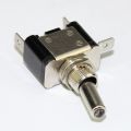 【Red】 12V Illuminated LED Toggle SPST with Safety Aircraft Missile Style Flip Up Cover Guard Auto Car Boat Truck. 