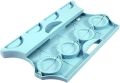 Dumpling Maker, Portable Ravioli Mould Tray 8 Grids Ravioli Mould Ravioli Dumpling Maker Set for Ravioli, Dumplings, Pie. 