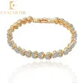 Luxury 18K Gold Plated Silver Bracelet for Women. 