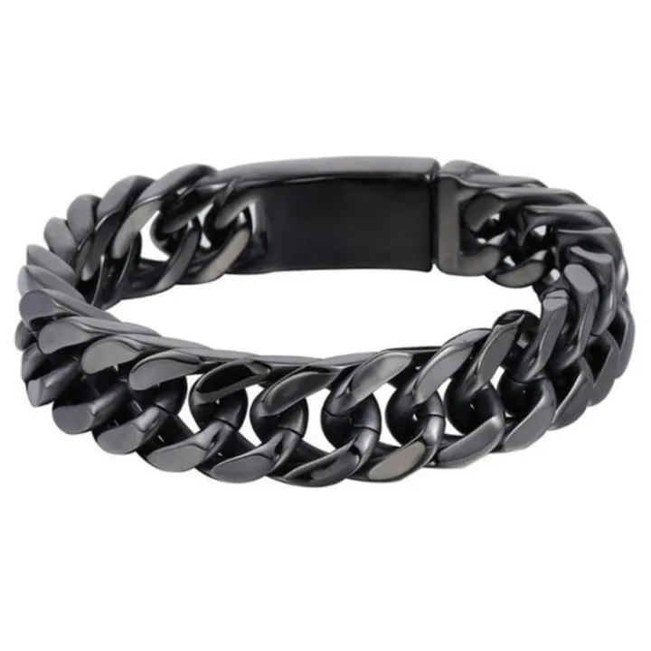 Fashion%20Black%20Cuban%20Chain%20Bracelet%20Couple%20Bracelet%20Hip%20Hop%20Jewelry%20Bracelets%20for%20Men%20Birthday%20Party%20Anniversary%20Gift%20Wholesale%20-%20Image%205