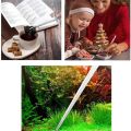 2PCS Kitchen Tweezers Grill Tongs Stainless Steel Long Chef Food Clip BBQ Meat Beef Tong Bar Bartending Tweezer 30cm. 