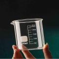 Heat-resistant Measuring Cup Leak-proof Scale High Borosilicate Glass Beaker 50ml/100ml/150ml/250ml/500ml/1000ml Graduated Cup. 