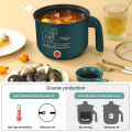 Multifunctional Electric Cooking Machine 1.3L Mini Rice Cooker Hot Pot Single/Double Layer Non-stick Pan for Home Dormitory. 