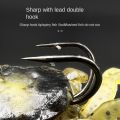2PCS Durable Silicone Simulation Rubber Crab Soft With Double Hook Sea Fishing Bait Brown Green Orange Fishing Lures Fishing. 