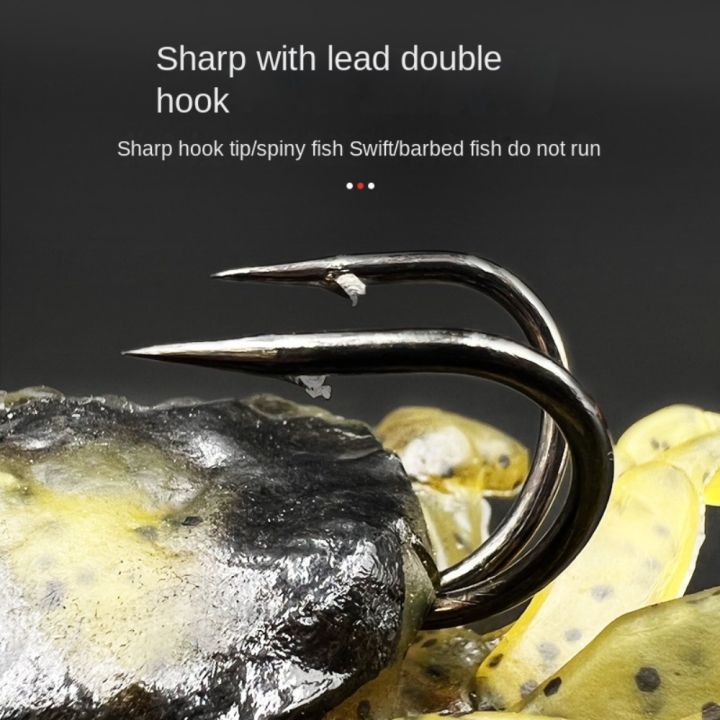 2PCS%20Durable%20Silicone%20Simulation%20Rubber%20Crab%20Soft%20With%20Double%20Hook%20Sea%20Fishing%20Bait%20Brown%20Green%20Orange%20Fishing%20Lures%20Fishing%20-%20Image%203