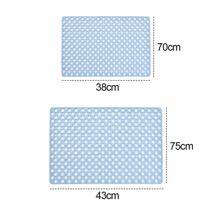 1PC%20Shower%20Mat%20Extra%20Large%20Bath%20Non%20Slip%20Porous%20Kitchen%20Bathtub%20Strong%20Suction%20Anti-Mold%20TPE%20Pad%20Shower%20Mat%20-%20Image%206