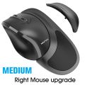 Ergonomic Vertical Mouse 2.4G Right left Hand Office Gaming Removable Palm Wrist Healthy Mice Mause For PC. 