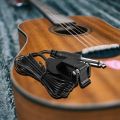 Clip-On Pickup for Acoustic Guitar Mandolin Bouzouki Violin Banjo Ukulele Lute. 
