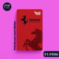 F1 FERRARI - Access Card and Touch N Go Sticker (Waterproof, High Quality). 