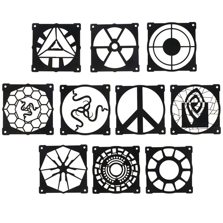 12x12cm Cooling Fan Rgb Cover Computer Diy Cpu Cooler Cpus Cooling Radiator Pc Dust Filter