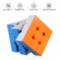 3x3x3 Stickerless Rubik's Speed Cube Smooth Magic 3D Puzzle Rubix Cube, Enhanced Version Ultimate Twisty Brain Teaser for Cubers, Speedcubing Enthusiasts, Educational Toy - Ideal for Competitions, Brain Training, and Collectors - Smooth Speed Cube Rubix C. 