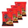 Original Korean Shin Ramen - Spicy Shin Instant Ramen Noodle - Chunky Vegetables, Premium Microwaveable Ramen Soup Mix, Savory & Rich. 