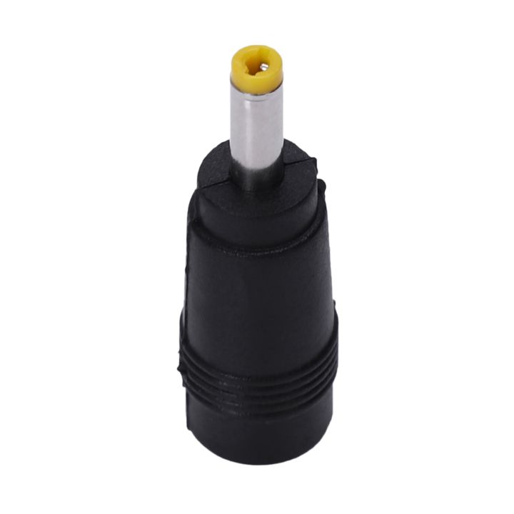 3X%20Yellow%20Tip%204.0X1.7%20mm%20Male%20Plug%20to%205.5X2.1mm%20Female%20Jack%20DC%20Power%20Connector%20Black%20-%20Image%202