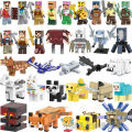 【New Arrivals】Compatible with LEGO Minecraft Minifigures Looters Ancient Guardians Gloopers Skeletons Building Blocks Assembly Toys. 