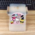 For Samsung Galaxy Tab 3 Lite 7.0 T110 Sanrio Anime Cartoon Hello Kitty Kuromi Keroppi Girls Kids Transparent Soft TPU Silicone Protective Tablet Cases. 