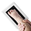 (New) newborn baby handprint footprint pad ink pad hand foot print pad easy to clean black. 