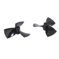 80MM Nylon Three-Blade Propeller Suitable for RC Boat Underwater Thruster Underwater Robot. 