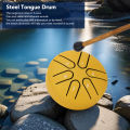 Mini Steel Drum Compact Handpan Drum for Balance Body. 