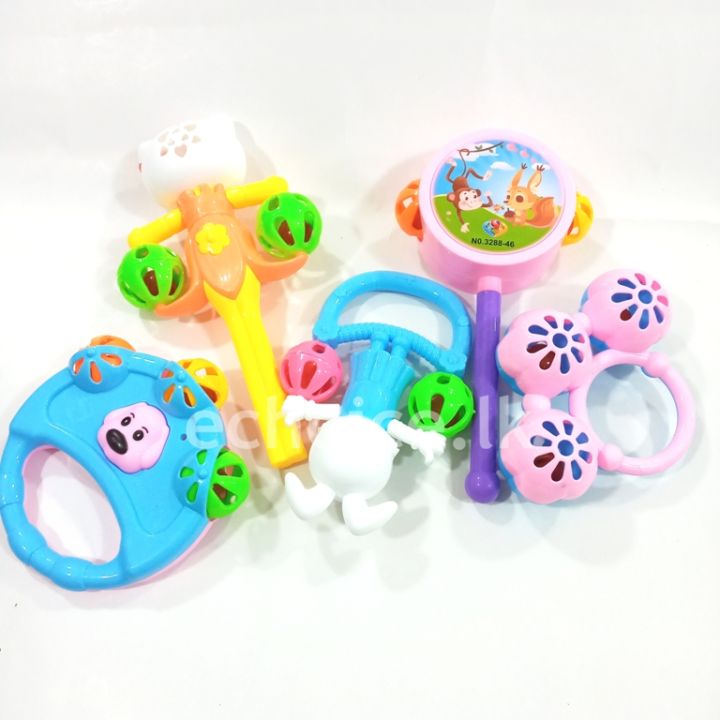 Shaking%20Making%20Crisp%20Sound%20Hand%20Hammer%20Toy/Baby%20Toddler%20Sound%20Toy%20Bell%20Set%20For%20Baby/Newborn%20baby%20-%20Image%202