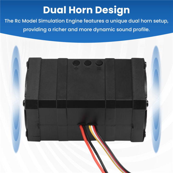 Modul Sound Engine Simulator Rc Model Simulation Engine Dual Horn Simulation Engine Engine Audio ...