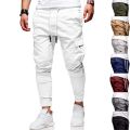 Men Pants Fashion Men Jogger Pants Men Fitness Bodybuilding Gyms Pants for Runners Clothing Autumn Sweatpants Size 3XL Mid. 