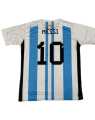 Argentina Home Kit MESSI 2025 Kids Boys size (4 to 12 years). 