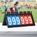 Tabletop Scoreboard Flip Score Keeper for Basketball Baseball Football. 