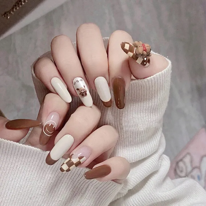 24Pcs%20Long%20Red%20Ballet%20Wearing%20False%20Nails%20Press%20On%20Nail%20Art%20Full%20Cover%20Coffin%20Nails%20Tips%20Removable%20Cherry%20Bow%20Glitter%20Nail%20-%20Image%206