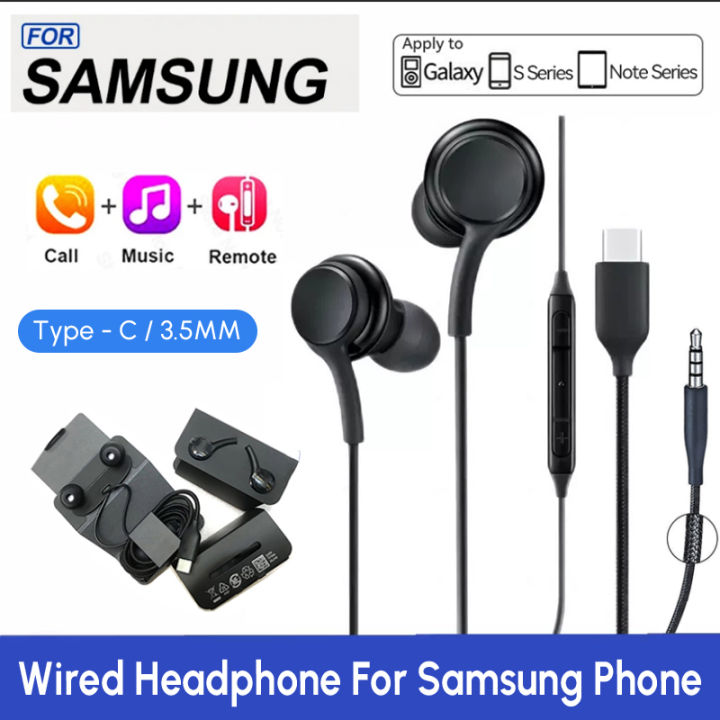 Mm Note 10 Usb C Headphones Earphone Jack Samsung Headphones Note