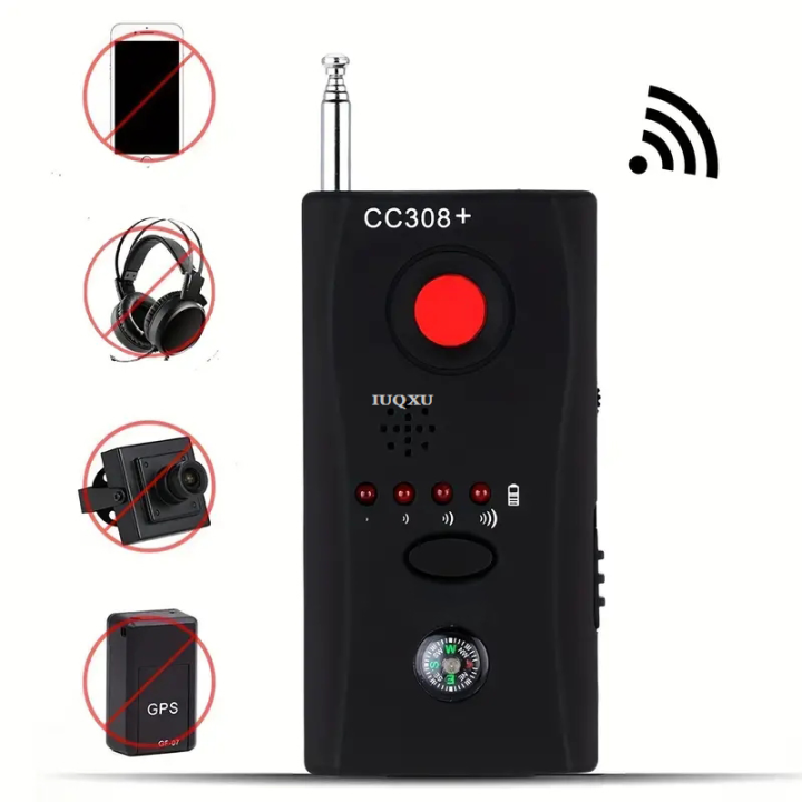 IUQXU%20Multi-Function%20Wireless%20Camera%20L%20ens%20Signal%20DV%20Detect%20CC308+%20RLuxury%20adio%20Wave%20Signal%20Detect%20Camera%20Full-range%20RF%20GSM%20Device%20Finder%20-%20Image%202