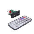 【InnovateWorld】Mini MP3 Audio Decoder Module 5V 12V USB MP3 Player Lossless Decoding Board Diy Kit Electronic PCB With Remote Control For Car. 