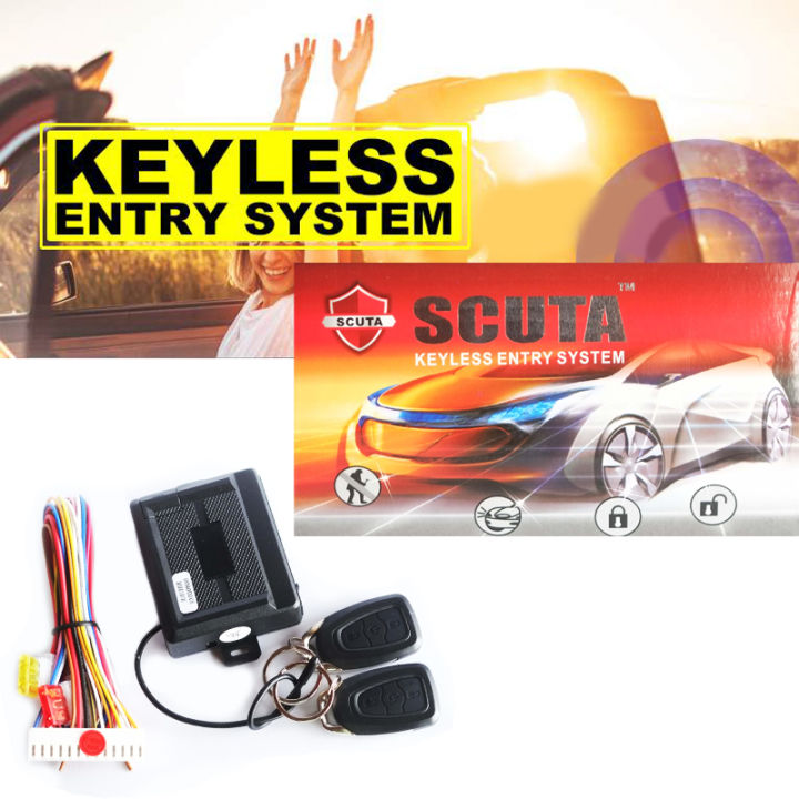 Car Universal Key Less Entry Security System With 02 Remotes